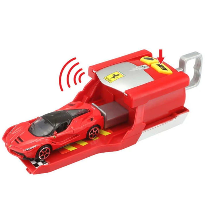 Bburago FERRARI Car Launcher სათამაშო ტრანსპორტი