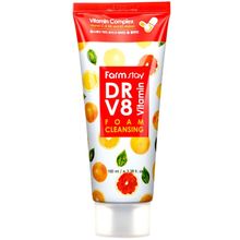 Product image of FARMSTAY DR-V8 VITAMIN FOAM CLEANSING სახის გამწმენდი ქაფი