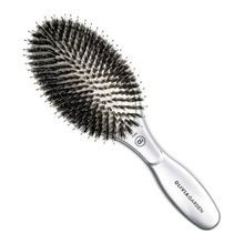Product image of Olivia Garden Expert Care Oval Brush Boar & nylon silver სავარცხელი