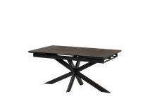 Product image of COMFORT ROOM გრანიტის გასაშლელი მაგიდა შავი 160*90-ზე