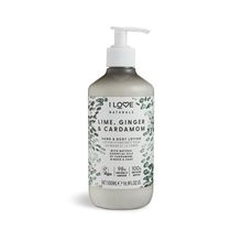 Product image of I LOVE Naturals Hand & Body Lotion Lime, Ginger & Cardamon ხელის და ტანის ლოსიონი