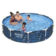 Product image of აუზი კარკასული / ასაწყობი (305*66) (BESTWAY 56985 )