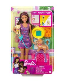 Product image of Mattel Barbie ბარბი და ლეკვი აქსესუარებით