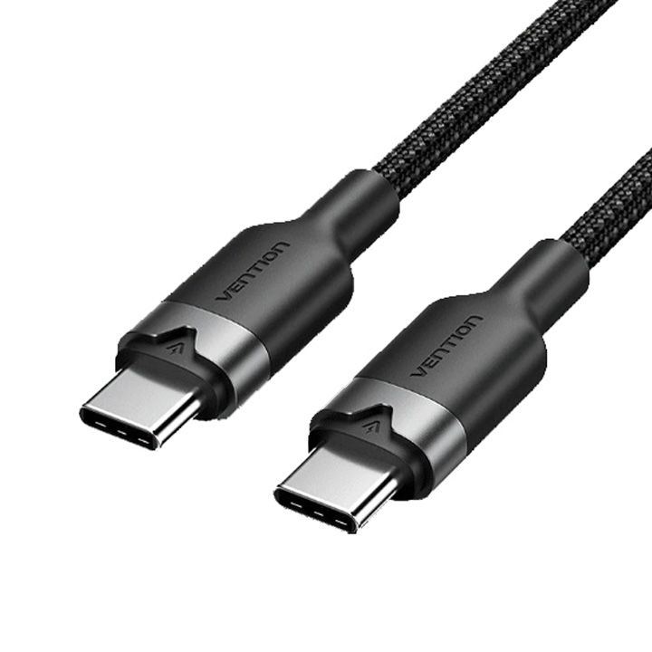 vention-trdbf-usb-20-type-c-male-to-type-c-male-3a-cable-1m-aluminum-alloy-type