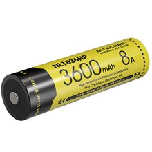 Product image of Nitecore NL1836HP 3600mAh 8A Li-Ion ელემენტი