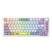 Product image of Onikuma G52 Wired Gaming Keyboard White/Yellow მექანიკური Gaming კლავიატურა