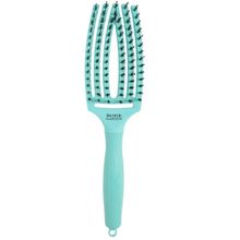Product image of OLIVIA GARDEN FINGERBRUSH CARE ICONIC BOAR&NYLON MINT M სავარცხელი