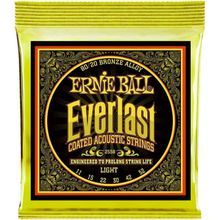 Product image of Ernie Ball Light Everlast Coated 80/20 Bronze Acoustic Guitar Strings აკუსტიკური გიტარის სიმები