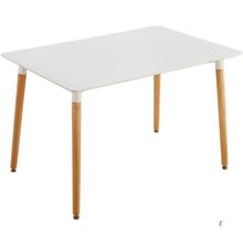 Product image of სამზარეულოს მაგიდა მდფ ზედაპირით თეთრი 823