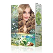 Product image of MAXX DELUXE NATURAL BEAUTY თმის საღებავი უამიაკო 8.3