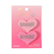 Product image of Barbie Collection Heart Hair Clips 2ც თმის სამაგრი