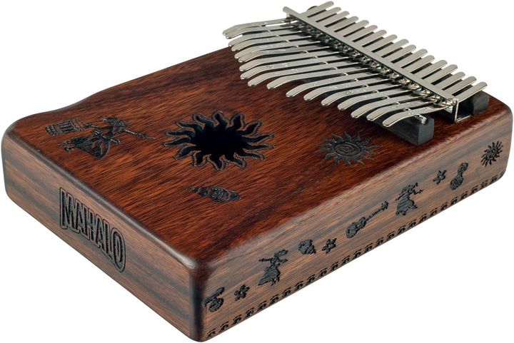 mahalo-mka17tr-kalimba-tropical-with-tuning-hammer-and-carry-bag-kalimba-chantit-photo-4