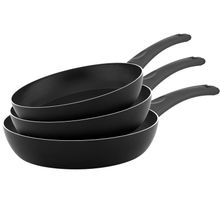 Product image of Hascevher 18-22-26სმ გრანიტის ტაფების ნაკრები თავსახურის გარეშე