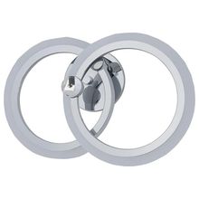 Product image of BELLA MITA 9502-2 CR 36W ნაცრისფერი ჭაღი ჭერის სანათი