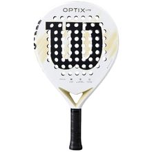 Product image of Wilson optix v2 lite white 2026 პადელის ჩოგანი