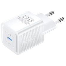 Product image of VENTION FEPW0-EU 1-Port USB-C GaN Charger (20W) EU-Plug White