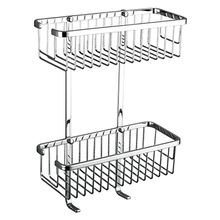 Product image of აბაზანის თარო ორი იარუსით FRAP F353-1 Chrome