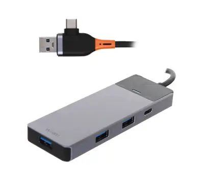 wiwu-linker-series-hub-a431c-gray-adapteri-photo-3