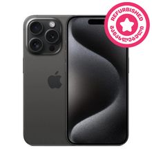 Product image of Apple iPhone 15 Pro 8/128GB Black Titanium მობილური ტელეფონი