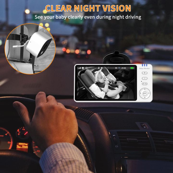 anhong-abm950-baby-car-camera-monitor-manqanis-dzidza-kamera-photo-3