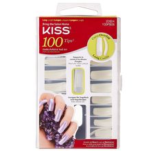 Product image of KISS CURVE OVERLAP 100 ხელოვნური ფრჩხილი