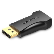 Product image of VENTION HBPB0 DisplayPort Male to HDMI Female 4K Adapter Black (DP TO HDMI)