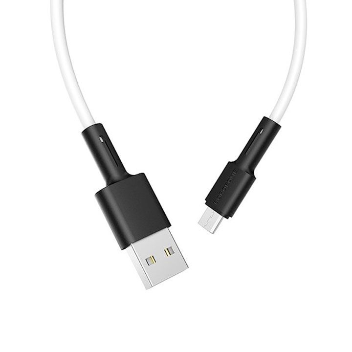 borofone-bx31-soft-silicone-charging-data-cable-for-micro-white