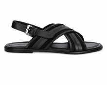 Product image of SANDAL S.SUEDE & CALF. BLACK სანდალი