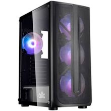 Product image of ქეისი ALLX AX-G2148, Computer Case, E-ATX, ATX, MATX, USB 3.0x1, USB 1.0x2, AUDIO, Black