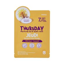 Product image of სახის ნიღაბი/Thursday Hydrating Facial Sheet Mask (Witch Hazel)
