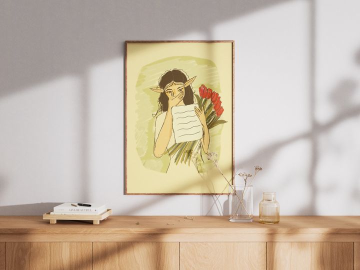 elf-with-flowers-poster-posteri-photo-2