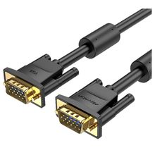 Product image of VENTION DAEBG VGA(3+6) Male to Male Cable with ferrite cores 1.5M Black