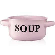 Product image of კერამიკის სუპის ჯამი ARDESTO AR3476P BOWL ALCOR (550 ML) PINK