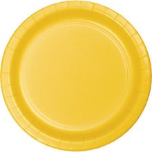 Product image of ფერადი ქაღალდის თეფშები 8ც