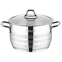 Product image of VIVALDI 28სმ უჟანგავი ფოლადის ქვაბი