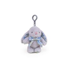 Product image of Bow Bunny 6in. Plush Pendant (Gray) ბრელოკი