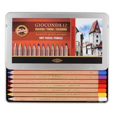 Product image of ცარცი სამხატვრო ხეში ნაკრები 12 ფ