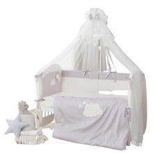 Product image of Perina Bambino Grey საბავშვო საწოლის თეთრეული