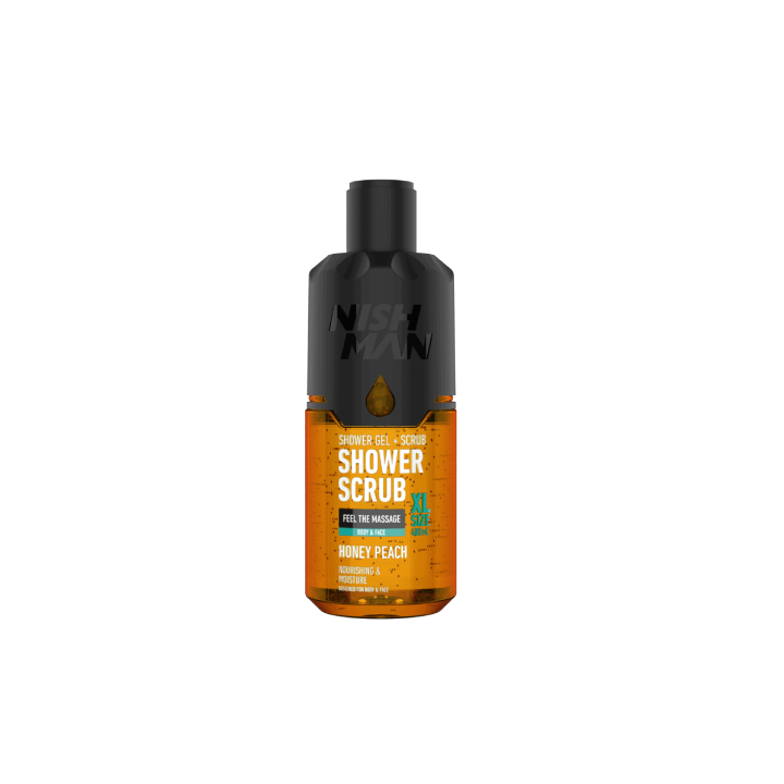 nishman-shower-gelscrub-mineral-scrub-honey-peach-480ml-shkhapis-geli