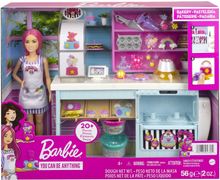 Product image of MATTEL HGB73 BARBIE BAKERY PLAYSET ბარბის სათამაშო ნაკრები
