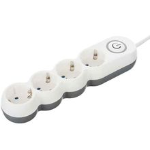 Product image of დენის დამაგრძელებელი კაბელი 2E U04VESM3W 4 WAYS SOCKET