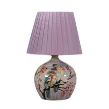 Product image of EBRA ხელით მოხატული, მოჭიქურებული მაგიდის სანათი