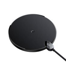 Product image of Baseus Digital LED Display Gen 2 Wireless Charger 15W CCED000001 Black უსადენო დამტენი