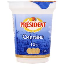 Product image of PRESIDENT არაჟანი 15% 325გრ