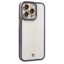 Product image of iPhone 14 Pro Max Liva lense Case სილიკონის ქეისი - ლურჯი