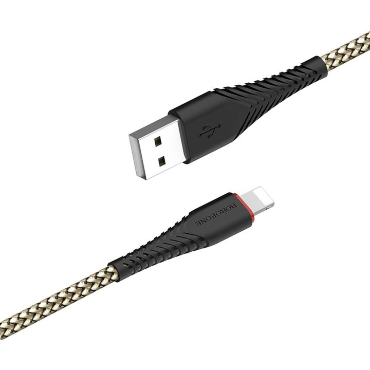 borofone-bx25-powerful-charging-data-cable-for-lightning-black-photo-3