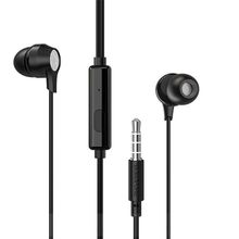 Product image of BOROFONE BM28 Tender sound universal earphones with mic Black