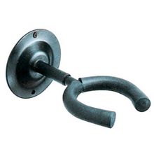 Product image of QUIKLOK GS402 Small guitar wall hanger w/rotating & straight forks - Black გიტარის საკიდი