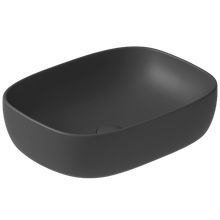 Product image of დასადგამი ხელსაბანი GALASSIA Dream matt black 50x38 სმ