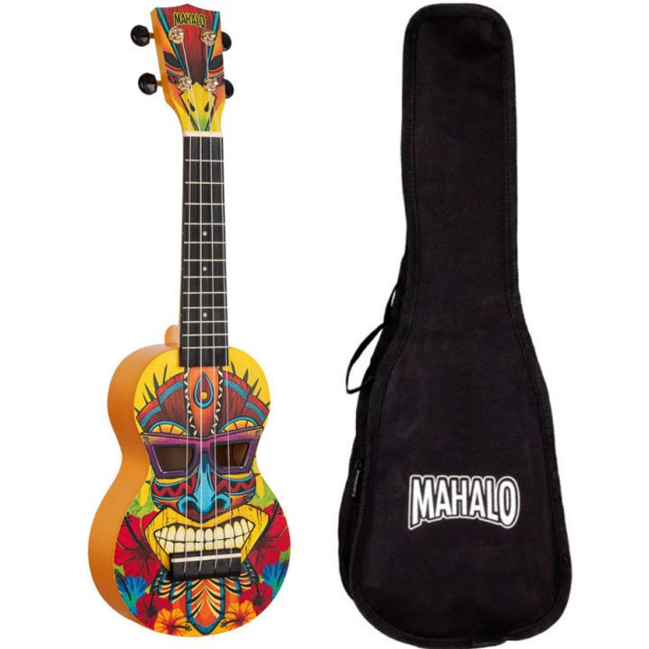 mahalo-ma1tk-art-series-soprano-ukulele-tiki-ukulele
